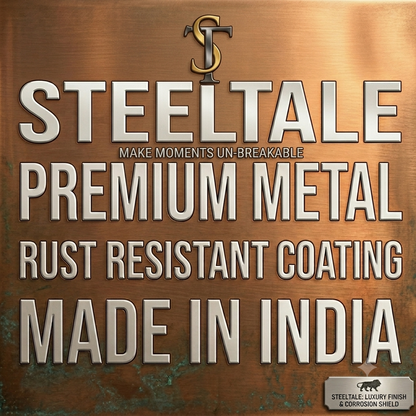 New metal monogram letters